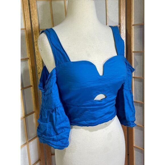 NicoleâMillerâSmâArtelier OffâShoulderâCropâTop - Picture 10 of 16